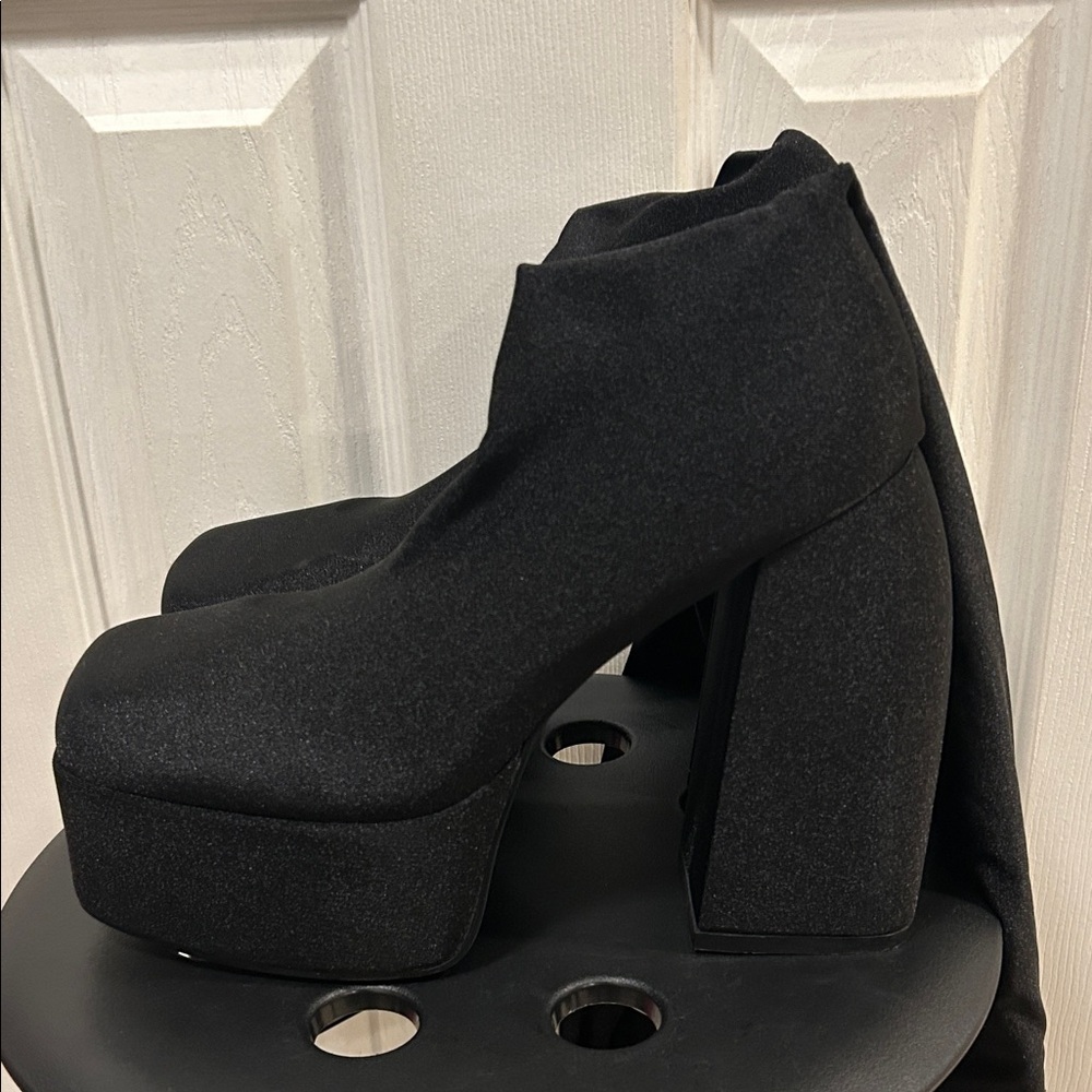 Platform Legging Boots Size 9
